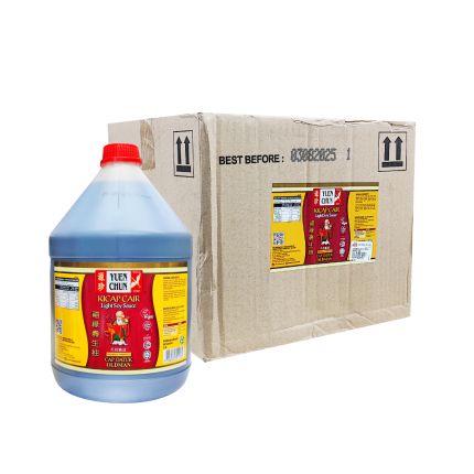 YUEN CHUN Oldman Light Soy Sauce 4 x 3.3L (Carton)
