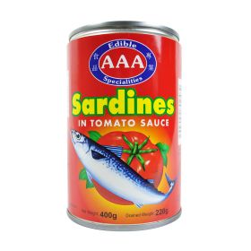 AAA Sardine in Tomato Sauce 400g