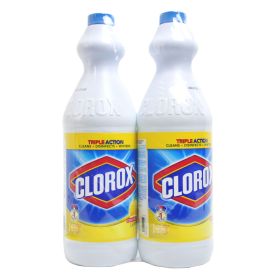 CLOROX Bleach Lemon Twin Pack 2x1L