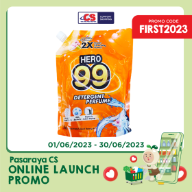 HERO 99 Detergent Perfume Liquid Refill 1.6kg