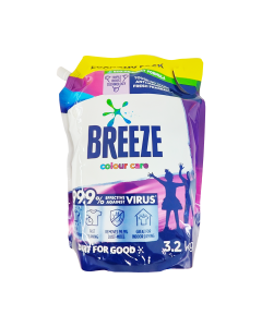 BREEZE Liquid Detergent Colour Care Refill 3.2kg