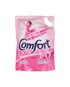 COMFORT Fabric Softener Kiss of Flowers with Rose Fresh Refill 1.6L