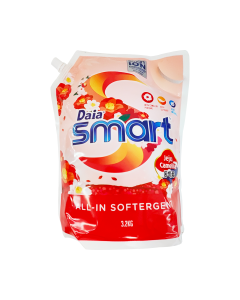 DAIA SMART Liquid Detergent All-In Softergent Jeju Camellia Refill 3.2KG