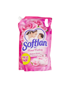 SOFTLAN Fabric Softener Aroma Therapy Sakura Romance Refill 1.5L