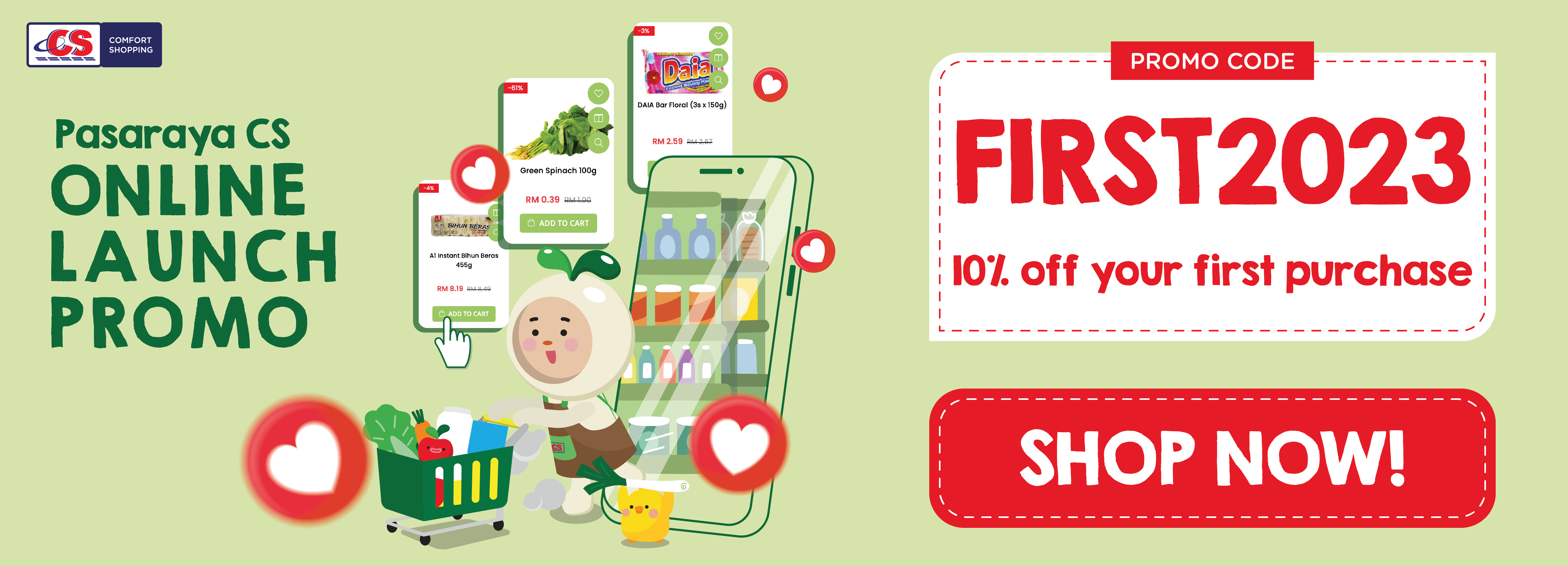 Online Launching Promo